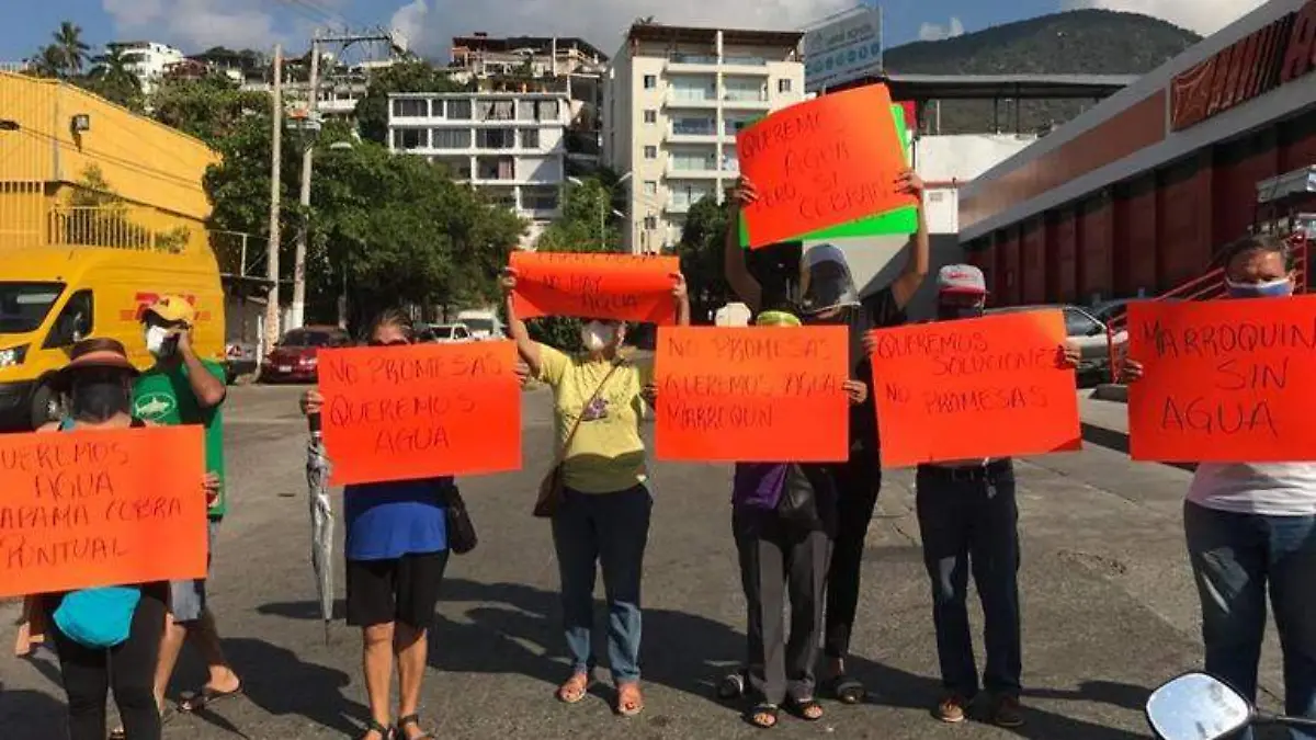 bloqueo marroquín acapulco